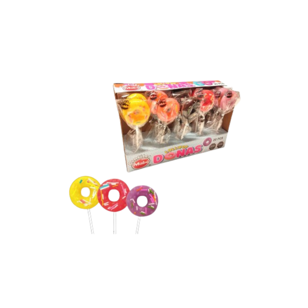 Lollipop Donas Mabu 20u