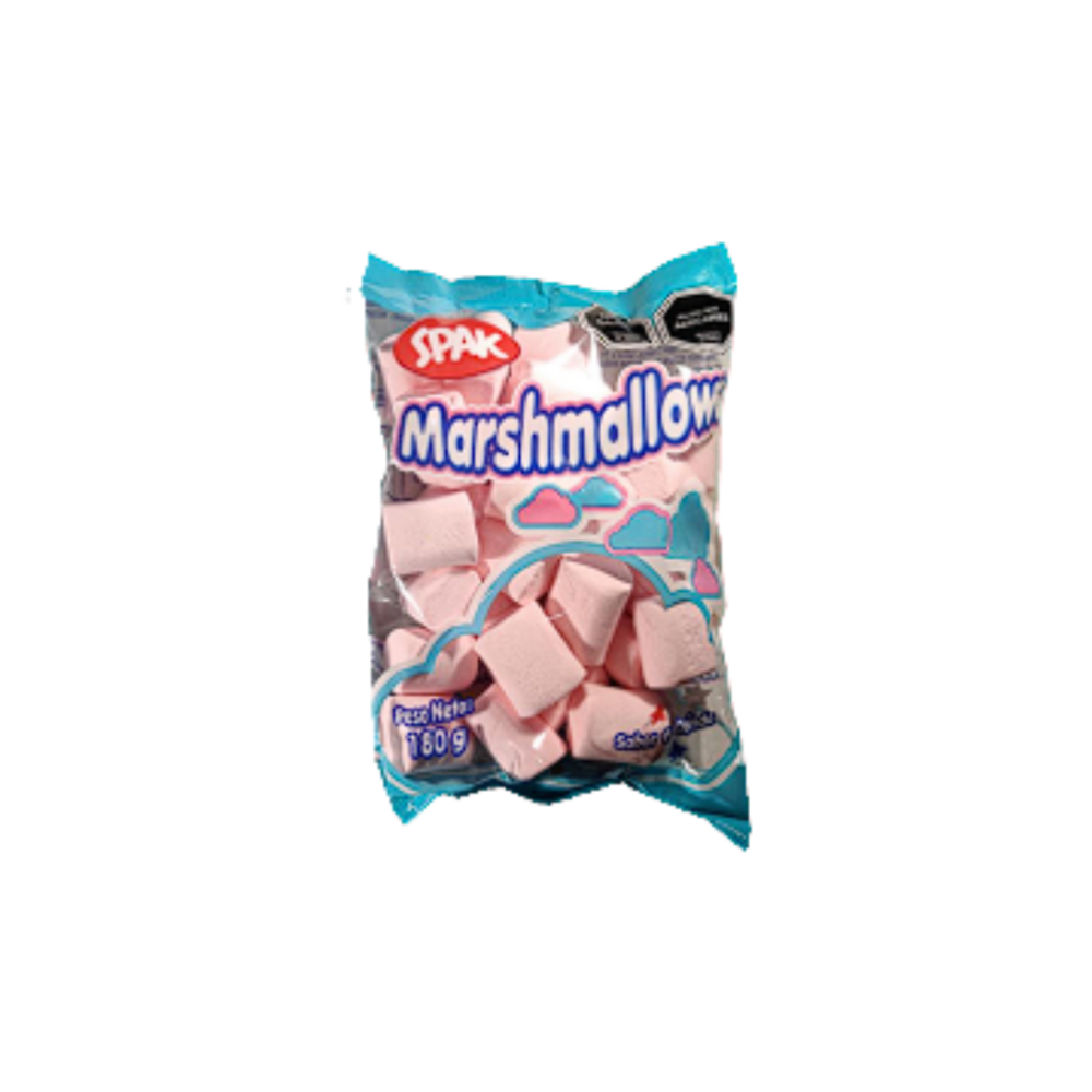 Marshmallow Rosado Spak 180g