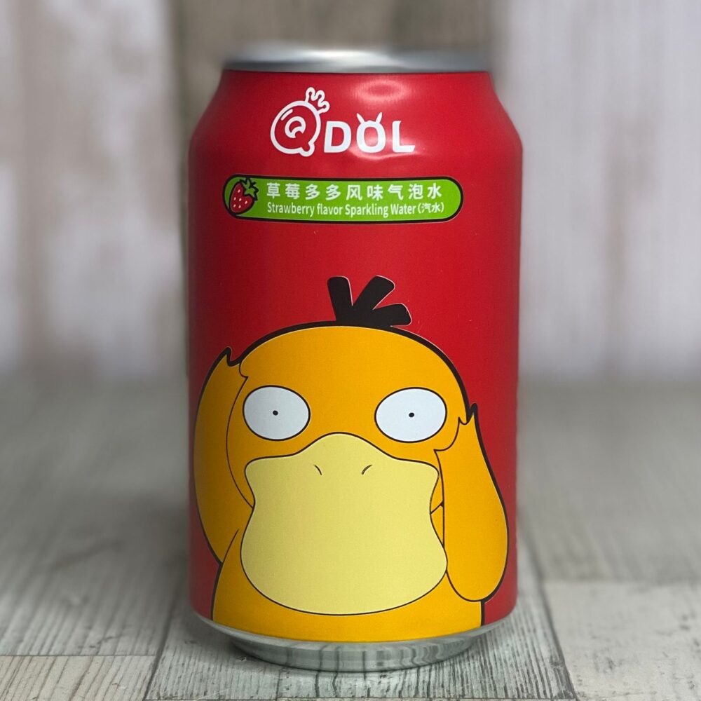 Lata POKEMON Psyduck Sabor Frutilla 330ml