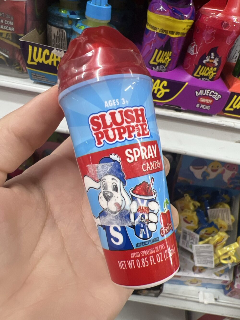 Slush puppie candy spray cereza 25ml