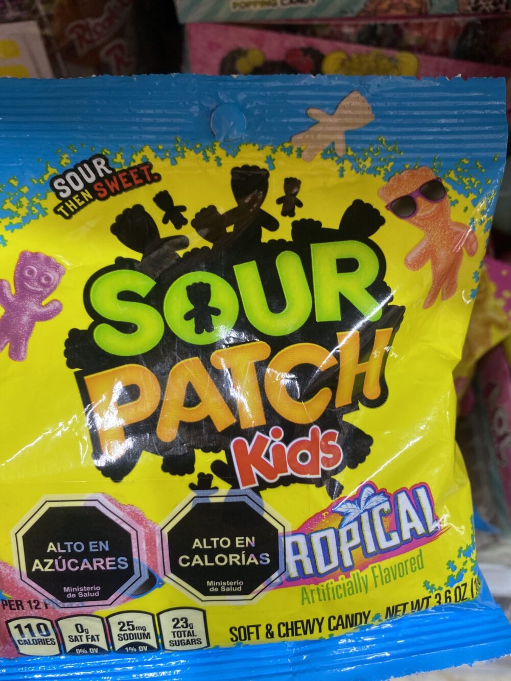 Sour patch tropical 102g