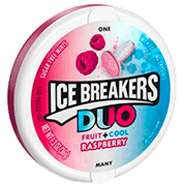 Ice Breakers Duo Raspberry 36G – Endulza tu Vida